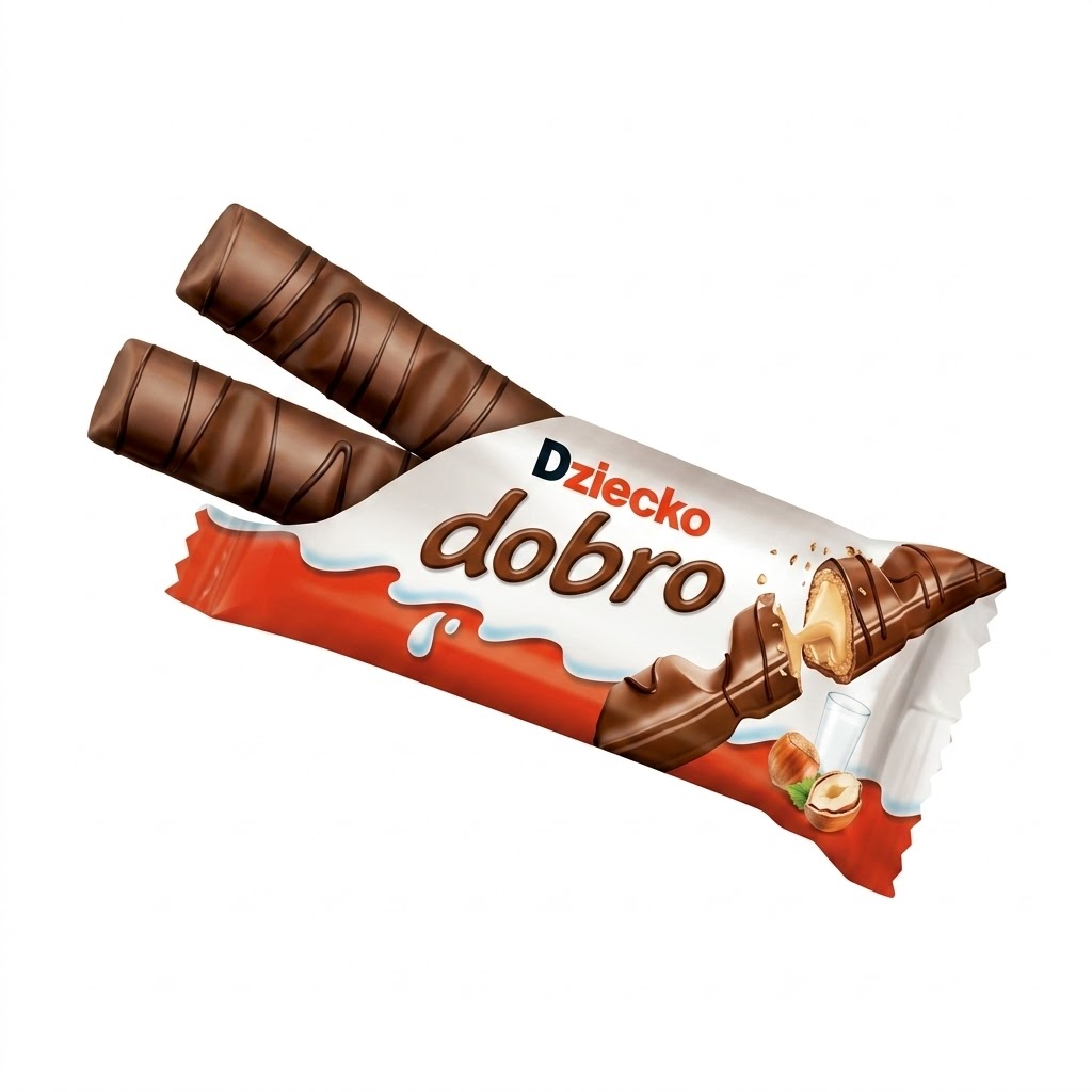 Kinder Bueno czekolada mleczna z kremem orzechowym 30×43 g, Kinder Bueno White, pudełko 30 sztuk, batony czekoladowe - Image 3