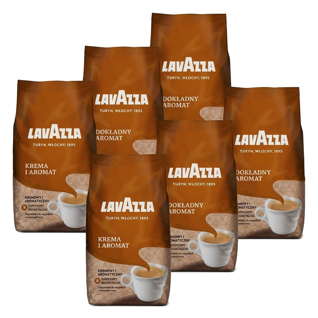 Kawa ziarnista mieszana Lavazza Crema e Aroma 5x1kg